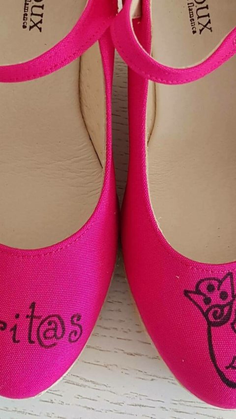Zapato rosa fucsia