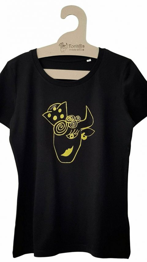 Camiseta "Gold Flamenca" (corta)